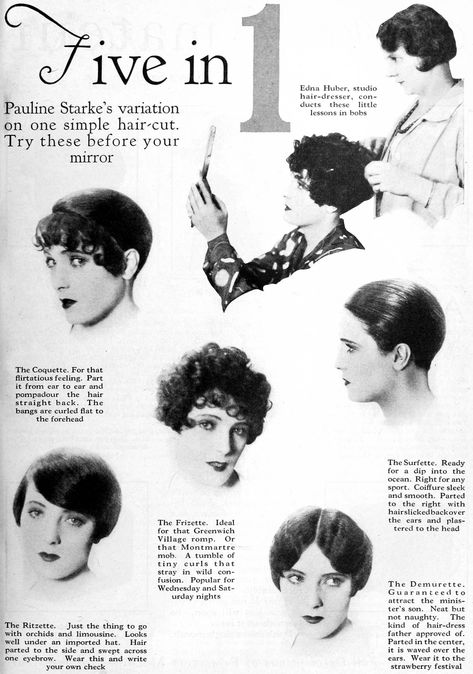 1920s Hair Short, 1920 Hairstyles, Vintage Short Hair, Hairstyles 1920, 1920s Hairstyles, 20s Hair, Tiny Curls, Bobbed Hair, Classic Bob Haircut