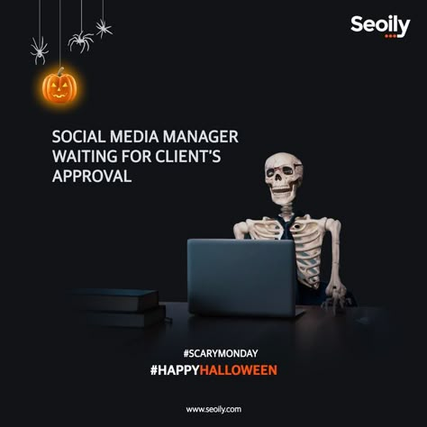 Happy Halloween!🎃 Halloween Creative Ads, Halloween Social Media Posts, Halloween Marketing Ideas, Halloween Advertising, Halloween Advertisement, Halloween Ads, Spooky Love, Hotel Ads, Halloween Social