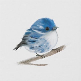 Blue Bird Art, Paint Crafts, Bird Watercolor Paintings, Diy Watercolor Painting, Watercolor Painting Techniques, Watercolor Art Lessons, Watercolor Trees, Bird Pictures, Bird Drawings