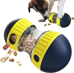 TLKNG Dog Interactive Toys Indestructible Puppy Toy Adjustable Food Dispensing Treat Dispenser Dogs Puzzles Feeder Slow Feeding for Large/Medium/Small Aggressive Chewers Breed Pet Gift Toys For Big Dogs, Dog Interactive Toys, Dog Feeder Automatic, Dog Treat Dispenser, 4 In 1 Dog Water Bottle, Dog Toys For Aggressive Chewers, Dog Puzzle Toys, Dog Treat Toys, Dog Toys Indestructable