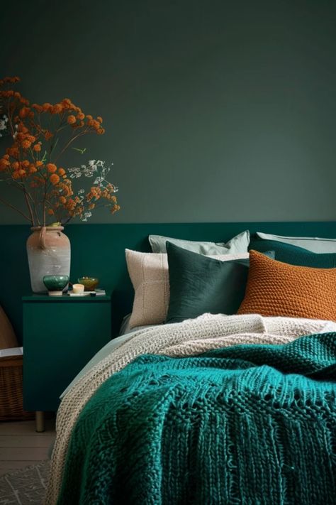 Explore stunning teal bedroom designs that create a relaxing ambiance, featuring calming color schemes and elegant decor. Using one image, this pin showcases ways to enhance your bedroom into a peaceful retreat. Teal Bedroom Designs, Teal Accessories, Teal Color Schemes, Teal Bedroom, Canopy Curtains, Beach Canvas Wall Art, Backyard Balcony, Bedroom Oasis, Teal Walls