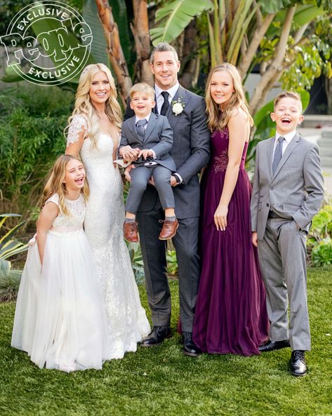 A Family Affair Ant Anstead, Tarek And Christina, Christina Hall, Christina El Moussa, Tarek El Moussa, Celebrity Wedding Photos, Selling Sunset, Celebrity Bride, Stilettos Heels