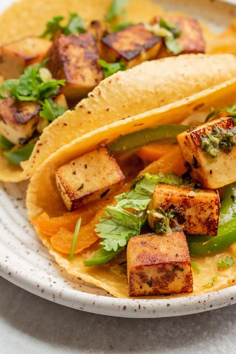 Cilantro Lime Tofu, Food Mexican Recipes, Tofu Marinade, Tofu Recipe, Food Mexican, Seitan, Tofu Recipes, Cilantro Lime, Vegan Cheese