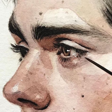 Watercolor portriats: skin tones 얼굴 그리기, Photographie Portrait Inspiration, Arte Inspo, Anatomy Art, Watercolor Portraits, Drawing Techniques, Art Sketchbook, 그림 그리기, Character Illustration