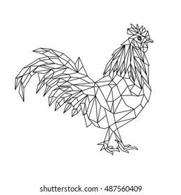 Chicken Line Art, Britto Art, Decoupage Images, Geometric Drawing, Chicken Art, Photo Shop, Art Line, Geometric Animals, Art Drawings Sketches Creative