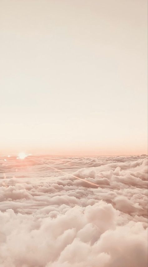 Beige Phone Wallpaper Aesthetic, Pink And Cream Aesthetic, Cream Aesthetic Background, Cream And Pink Aesthetic, Cream Astethic Wallpaper, Champagne Pink Background, Beige Clouds Aesthetic, Beige Clouds Wallpaper, Pastel Clouds Background