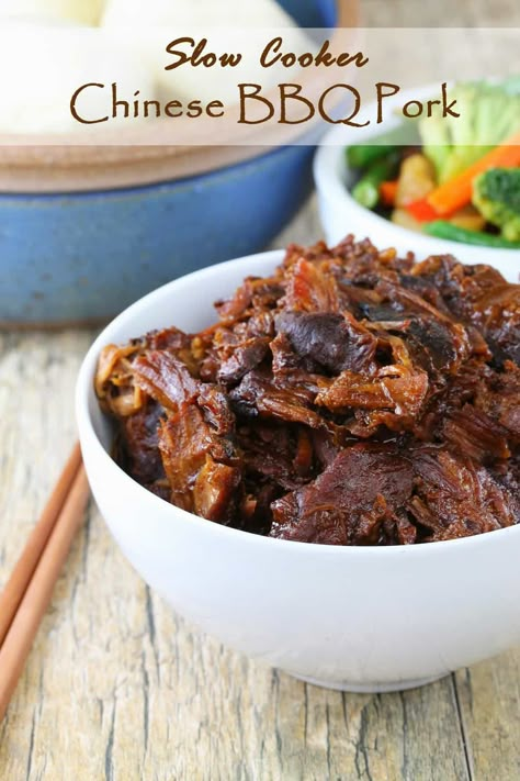 Slow Cooker Chinese, Ribs Slow Cooker, The Stay At Home Chef, Crockpot Pork Roast, Bbq Pork Recipes, Crockpot Ribs, Chinese Bbq Pork, Stay At Home Chef, Slow Cooker Ribs