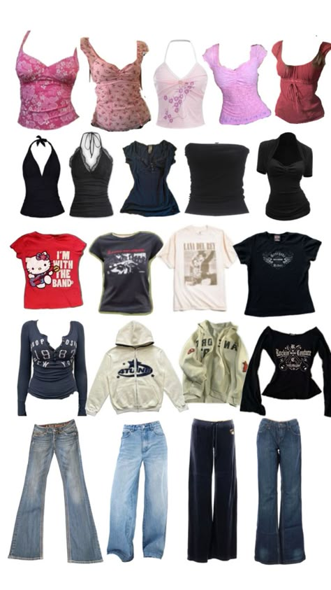 2000s Fashion Inspiration, Trashy Outfits, 2000s Clothing, 2000s Outfit, 2000s Clothes, 2000 Fashion, Outfit Inspo Casual, 2000s Fashion Outfits, Swaggy Outfits