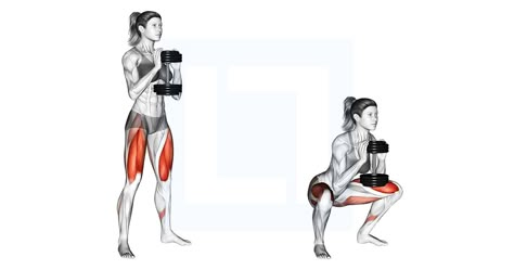 Squats Muscles Worked, Side Squat, Benefits Of Squats, Squat Form, Squat Variations, Dumbbell Workouts, Lower Body Muscles, Notion Ideas, Glute Workouts