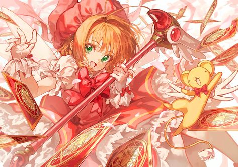 Card Captor Sakura Banner, Card Captor Sakura Fanart, Card Captor Sakura Pfp, Cardcaptor Sakura Pfp, Kero Cardcaptor Sakura, Sakura The Card Captor, Sakura The Cardcaptor, Card Capture Sakura, Rain Shadow