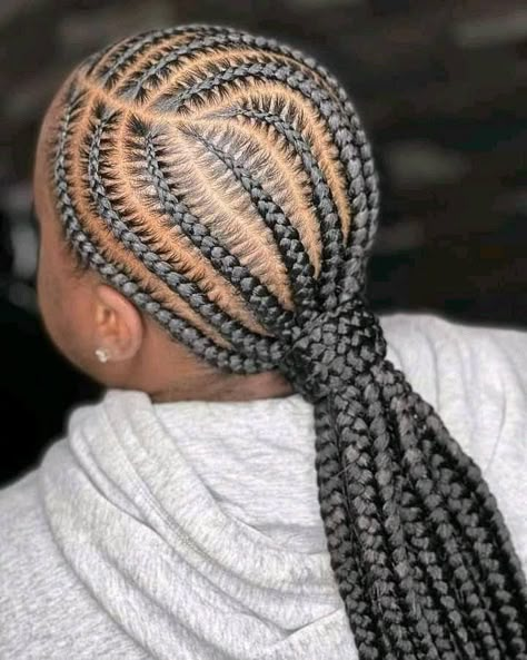 Scalp Braids For Black Women Cornrows, Medium Feed In Braids Cornrows, 4 Cornrows Braids Natural Hair, Cute Cornrow Ideas, Kids Cornrow Hairstyles Natural Hair For School, Feed In Braids Hairstyles Black Women, Kid Feed In Braid Styles, Braided Hairstyles Weave, Natural Cornrow Hairstyles For Black Women