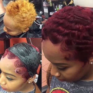 Pixie Haircut Fine, Diva Hairstyles, Haircut Fine Hair, Finger Waves Short Hair, Pixie Haircut Fine Hair, Fav Hairstyles, Finger Wave Hair, Black Hair Short Cuts, Finger Wave