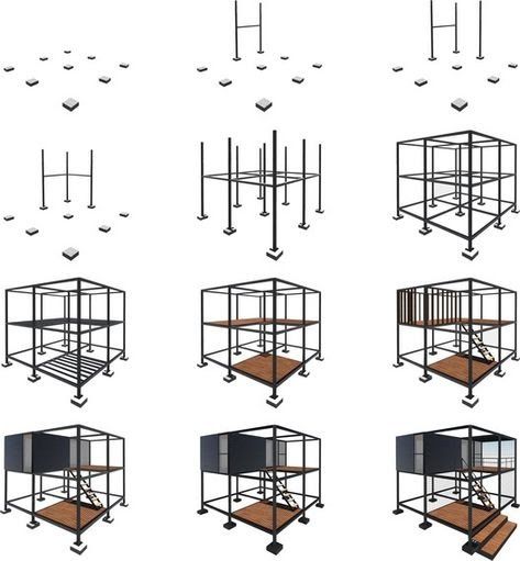 jose, tienes buen ojo - raulchinchillamora@gmail.com - Gmail Steel Structure Buildings, Steel Frame House, Container Buildings, Container House Plans, Container Design, Tiny House Movement, Container House Design, Steel House, Shipping Container Homes