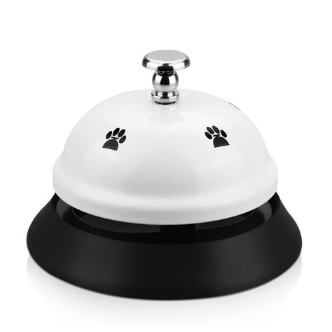 Comsmart Dog Potty Training Bells, 1PC Metal Pet Door Bells with Non-Skid Rubber Base for Dog Cat Puppy Kitten Potty Training Potty Bells, Call Bell, Hotel School, Dog Bell, Door Bells, Dog Potty Training, Dog Potty, Pet Door, Pet Training