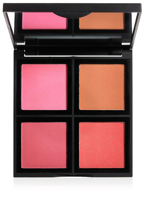 Sunset Shades - HarpersBAZAAR.com Elf Rouge, Elf Contour Palette, Elf Blush Palette, Elf Contour, Elf Bronzer, Drugstore Blush, Elf Blush, Cream Contour Palette, Milani Baked Blush