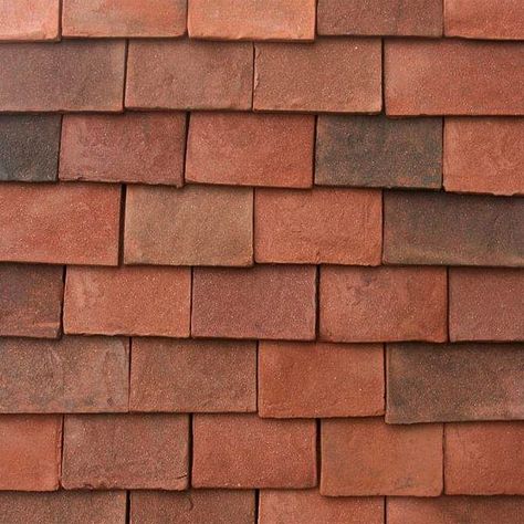 Sahtas - Brookhurst handmade clay roof tiles Clay Tile Roof, Terracotta Roof Tiles, Roof Skylight, Clay Roof Tiles, Roof Edge, Clay Roofs, Terracotta Roof, Tile Roof, Tile Cladding