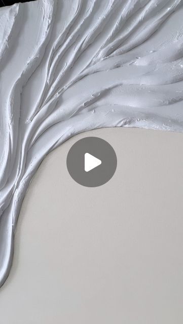 Waves Textured Art, Leo Painting, White Texture Painting, Waves Texture, Drywall Art, Giant Waves, Texture Paint, Wave Painting, Textured Canvas Art