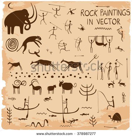 Petroglyphs Art, Prehistoric Cave Paintings, Paleolithic Art, Stone Age Art, Cave Drawings, Istoria Artei, Primitive Art, Prehistoric Art, Cave Paintings