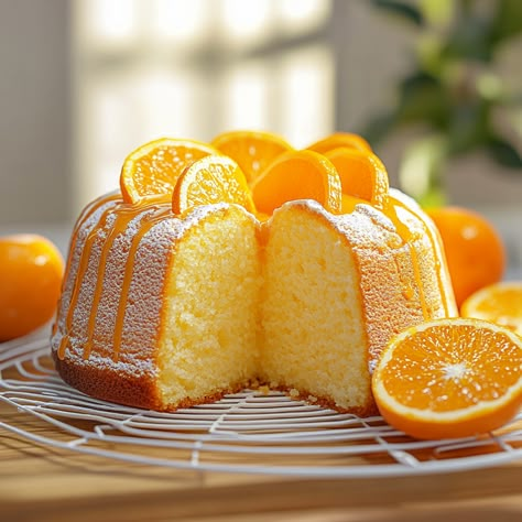 Orange Bunt Cake, Orange Cake Recipe Moist, Comfort Baking, Best Pound Cake Recipe, Orange Pound Cake, Carrot Cake Cookies, Orange Cake Recipe, Chocolate Bundt Cake, Citrus Twist