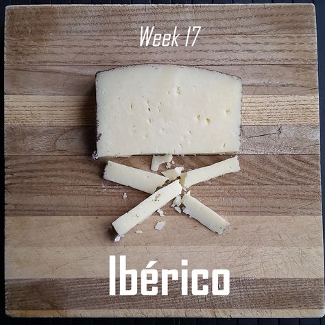 Iberico cheese is a Spanish cheese made from cow's, goat's, and sheep's milk. It has a delicious rounded flavor with just a bit of a bite. Spanish Cheese, Milk It, Homemade Cheese, How To Make Cheese, Melted Cheese, Sheep, Dairy, Cow, Yummy Food