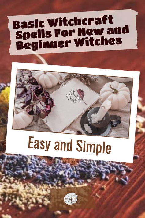 Everyday Witchcraft, Basic Witchcraft, Easy Witchcraft, Simple Spells, Beginner Witches, Beginner Witch, Witch Tips, Wiccan Crafts, Spells For Beginners