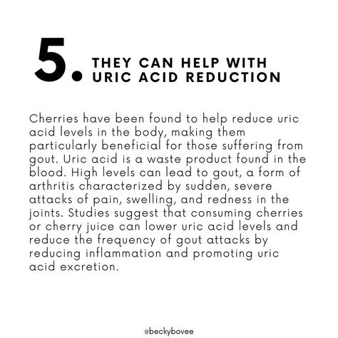 It’s cherry season 🍒 Did you know cherries can be an excellent sleep aid? Swipe to learn about 5 more amazing benefits these little ruby-red gems offer. 💪🏼😴 @healthylivingnewyork had a pretty display of them this week, and I dove right in 😍 Here are some popular varieties of cherries: •Sweet Cherries: Often eaten fresh and are known for their sweet, juicy flavor. •Tart Cherries: These are often used in cooking and baking, as well as used to make cherry juice and supplements, due to their ... Cherries Benefits, Black Cherry Juice Benefits, Tarte Cherry Juice Benefits, Tart Cherry Benefits, Tart Cherry Juice Benefits, Health Benefits Of Tart Cherry Juice, Cherry Juice Benefits, Cherry Nutrition Facts, Tart Cherry Juice