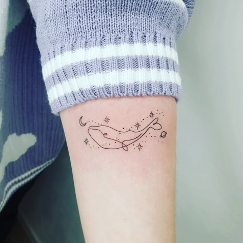 Bts Whale Tattoo, Spring Day Tattoo, 134340 Tattoo, Bts Tattoo Minimalist, Mikrokosmos Tattoo, Subtle Bts Tattoo, Forearm Tattoo Ideas For Men, Forearm Tattoo Ideas, Promise Tattoo