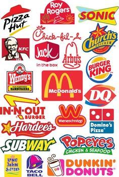 Fast Food Fast Food Logo Design Ideas, Fast Food Logo Design, Fast Food Restaurant Logo, Fast Food Stickers, Fast Food Restaurant Design, Fast Food Logo, Red And Yellow Logo, Food Logos, Fast Food Logos