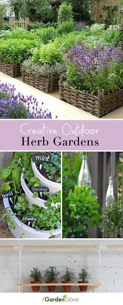 Creative Outdoor Herb Gardens • Ideas and Tutorials! #garden #gardening #gardenideas #gardenprojects #diygardenideas #diygardenprojects Herb Garden Planter, Outdoor Herb Garden, Gardens Ideas, Herb Gardens, Vertical Herb Garden, Tutorials Diy, Have Inspiration, The Secret Garden, Creative Gardening