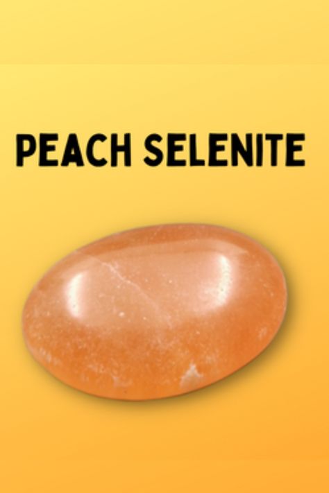 Peach selenite has exceptionally pure energy. It has the same energetic properties as White Selenite but is slightly different because it works deeply with the... Selenite Meaning, Peach Selenite, Pure Energy, Chakra Healing, Healing Properties, Chakra, It Works, Meant To Be, Sense