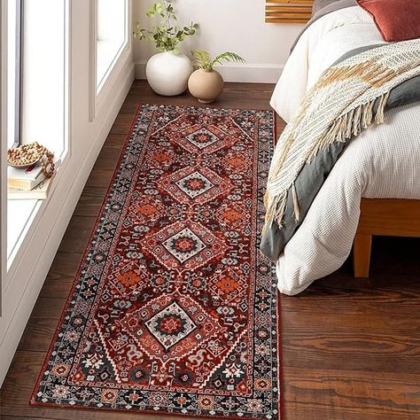 Oriental Hallway Runner Rug Laundry Room Runner, Bathroom Vintage, Kitchen Rugs Washable, Runner Rug Entryway, Red Carpet Runner, Floor Runners, Rug For Bedroom, Hallway Runner Rug, Square Rug