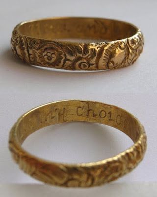 18th Century wedding rings Antique Rings Aesthetic, English Wedding Rings, 18th Century Engagement Ring, Gold Rings With Historical Design, Funky Wedding Rings, Heirloom Brass Wedding Ring, 18th Century Wedding Ring, Wedding Rings Aesthetic, 18th Century Wedding