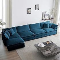 Oversized Sectional Sofa, U Shaped Couch, 3 Piece Living Room Set, U Shaped Sectional Sofa, Couch With Ottoman, Couch With Chaise, Upholstered Couch, Modular Couch, Comfortable Couch