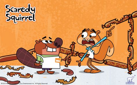 Scared Squirrel, Scaredy Squirrel, Squirrel Cartoon, 90s Childhood, Loud House, Cartoon Network, Peanuts Comics, Tv Series, Character Design