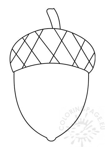 Acorn Template Free Printable, Acorn Template, Happy Coloring Pages, Leaves Template Free Printable, Autumn Punch, Farm Activities Preschool, Free Thanksgiving Coloring Pages, Template Free Printable, Baby Crafts Diy