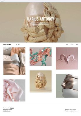 3D artist Website Template | Website Templates 3d Artist Portfolio Website, 3d Artist Portfolio, Artist Portfolio Website, Wix Website Templates, Wix Templates, Portfolio Website Design, Artist Website, Portfolio Web Design, Artist Quotes