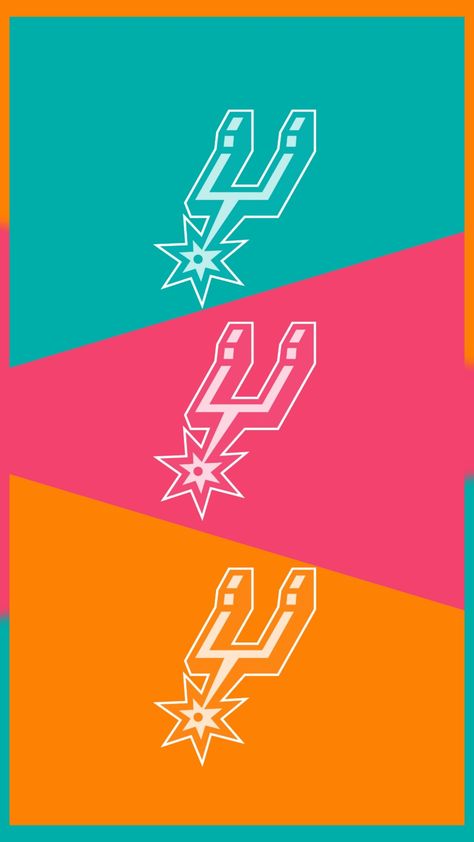 San Antonio Wallpaper, Spurs Wallpaper, Nba Logos, Spurs Basketball, Fiesta Colors, Colors Background, Nba Logo, Cartoon Wallpaper Iphone, Nba Jersey