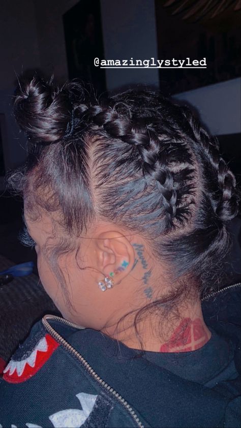 Indialove Tattoos, Hair Gadgets, India Westbrooks, Bratz Girls, Messy Braids, Girl Artist, Future Ideas, Ear Tattoo, Behind Ear Tattoo