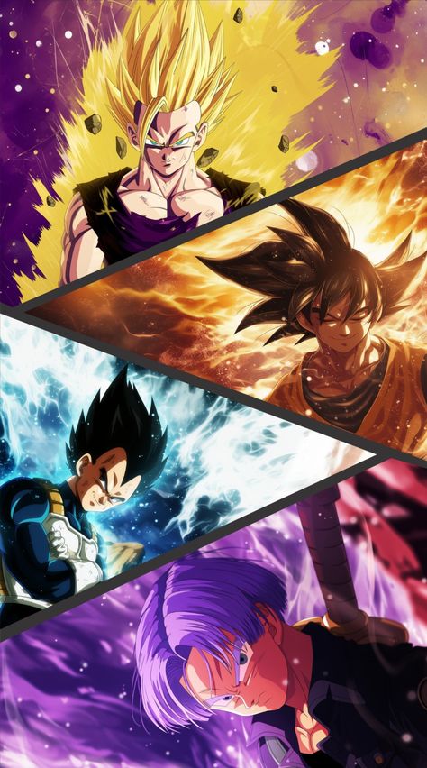 【DRAGON BALL】 ⁀➷ Wallpaper ✪ Titan Aesthetic, Imprimibles Harry Potter, Anime Cake, Z Wallpaper, Glittery Wallpaper, Dragon Ball Super Wallpapers, Aesthetic Board, Anime Dragon Ball Goku, Anime Backgrounds Wallpapers