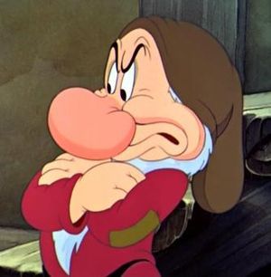 GRUÑON (GRUMPY) Grumpy From Snow White, Grumpy Snow White, Snow White 1937, Snow White Prince, Types Of Dragons, Snow White Seven Dwarfs, Sette Nani, Snow White And The Seven Dwarfs, The Seven Dwarfs