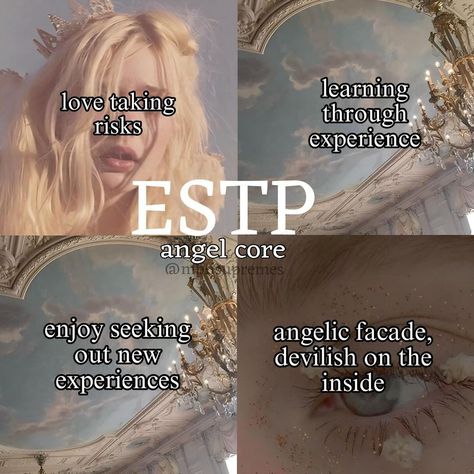 Estp Core Aesthetic, Estp Personality Aesthetic, Estp Core, Estp Aesthetic, Estp Personality, Mbti Test, Mbti Memes, Myers–briggs Type Indicator, 16 Personalities