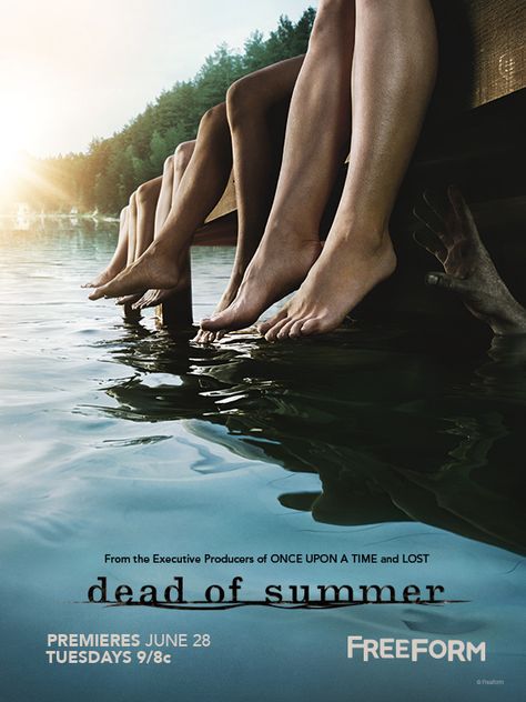 Dead of Summer Series Poster Dead Of Summer, Tv Poster, Fantasy Shows, Seasons Posters, Dream Images, Summer Movie, Summer Poster, Episode Online, About Time Movie