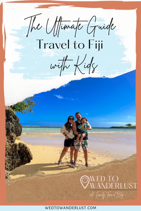 If Fiji hasn’t made its way onto your bucket list, we highly recommend adding it! This post shows you how to travel to Fiji with kids, so they can reap the benefits of such a wonderful and family-oriented destination. You’ll find that all of these tips and places are kid-friendly, but we added a few more spots and ideas to consider during your travel planning phase. | Wed to Wanderlust Family Travel Blog | #familytravel #toddlertravel #travelwithkids #Fiji Kid Friendly Resorts, Travel To Fiji, Fiji Travel, Bucket List Family, Family Oriented, Family Trips, List Ideas, Family Vacations, Travel Planning