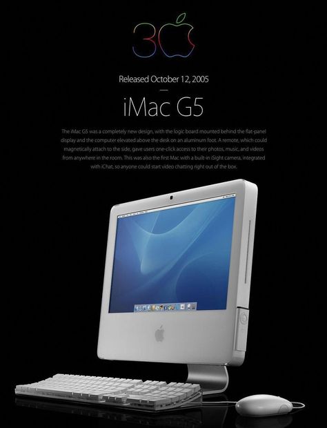 Imac G5, Imac Desk Setup, Apple Desktop, Apple Macintosh, Retro Gadgets, Apple Technology, Tech Branding, Apple Computer, Vintage Apple