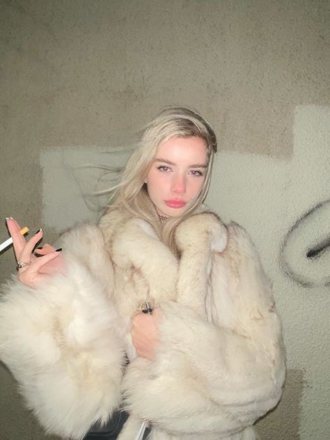 White Fur, Fur Coat, Blonde, Hair, On Instagram, White, Instagram