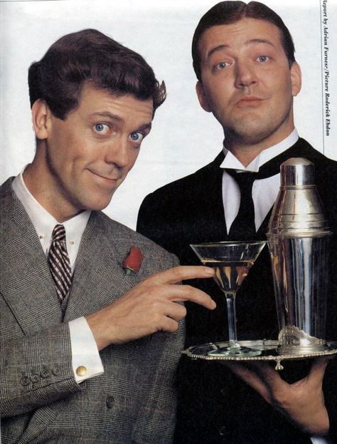 Jeeves & Wooster Analyzed - The Suits & Clothes of Jeeves — Gentleman's Gazette Jeeves And Wooster, Stephen Fry, British Lifestyle, British Movies, Masterpiece Theater, Alan Turing, Hugh Laurie, British Comedy, Sketch Comedy