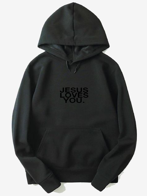 Hoodie Design Ideas Inspiration, Hoodie Design Ideas, Black Jesus, Matching Tees, Black On Black, Champion Hoodie, Jesus Loves You, Comfy Hoodies, Today Only