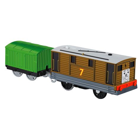 Thomas & Friends™ TrackMaster™ Toby Motorized Engine Goosebumps 2015, Thomas The Train Toys, Thomas And Friends Toys, Amethyst Steven Universe, Mattel Shop, Blue Train, Fisher Price Toys, Newborn Toys, Thomas The Tank