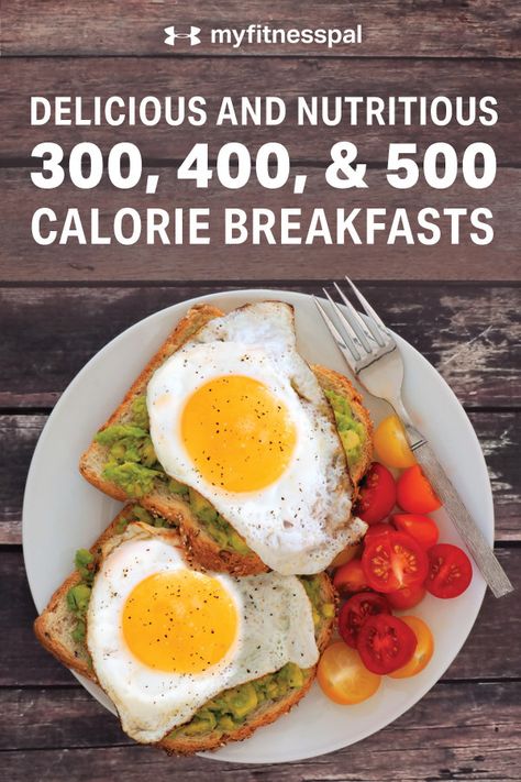 It's no secret that breakfast is the most important meal! It's the foundation for your day. Start each morning with a nutritious and delicious meal to fuel your body after a solid (or not-so-great) night of sleep, and get the energy you need to tackle any day. No matter your daily calorie goal, we've got an easy breakfast idea for you. Start your morning with one of these 300-, 400- or 500-calorie breakfasts. #MyFitnessPal #breakfast #goodmorning #healthybreakfast #healthyeating Lunch 400 Calories, 400 Cal Breakfast, Breakfast 500 Calories, 400-500 Calorie Meals, 300 Calorie Breakfast Easy, 500 Calories A Day Meal Plan Ideas, 400 Calories Breakfast, 300-400 Calorie Meals, 300 Calories Breakfast