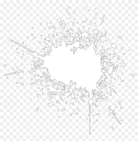 White Paint Splatter, Bug Images, Splash Effect, Capstone Project, Trash Polka, Paint Splatter, White Paints, Transparent Background, Arts And Crafts